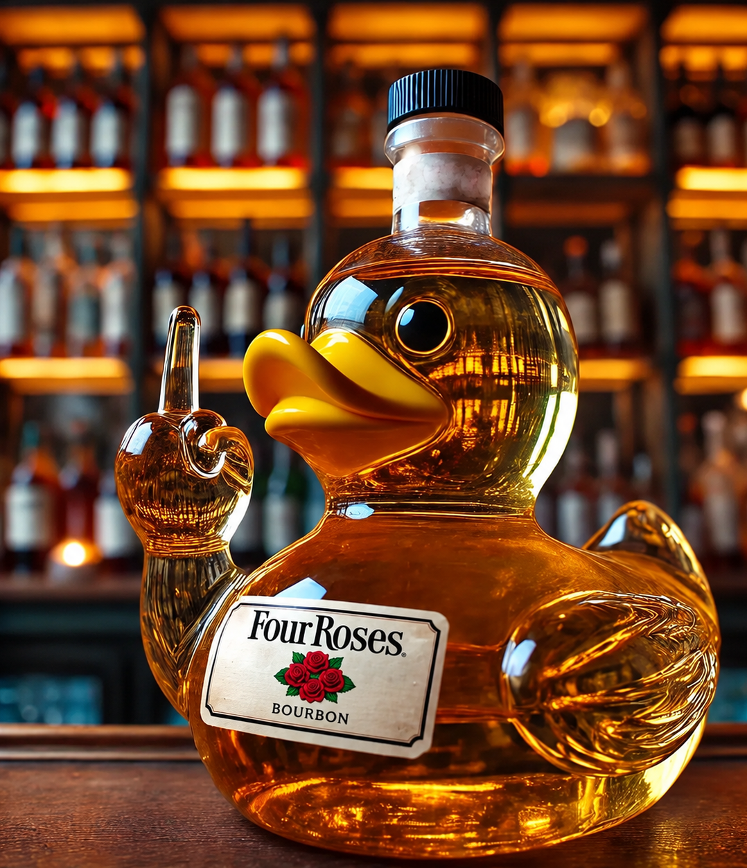 Rubber Duck Whisky Decanter