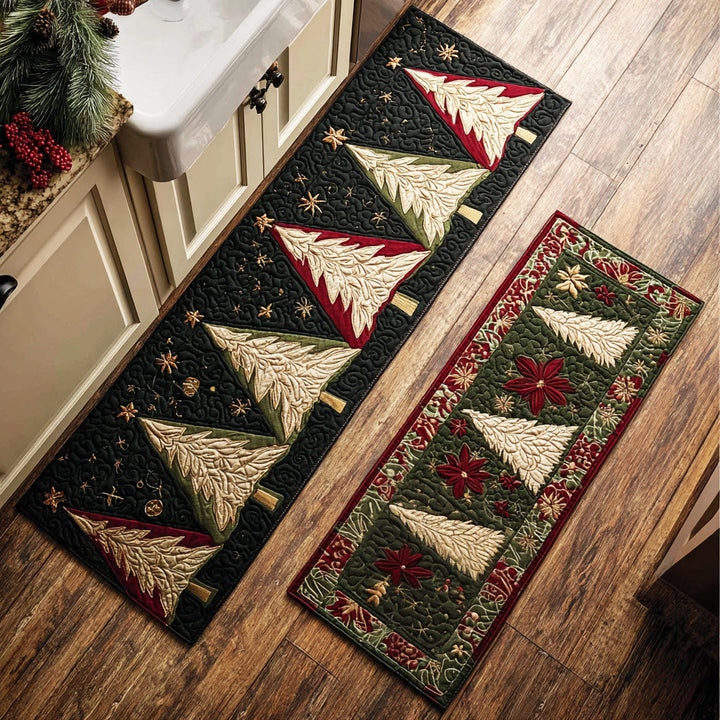 Snowy Pine Dream Kitchen Area Rug NCU0TD1724