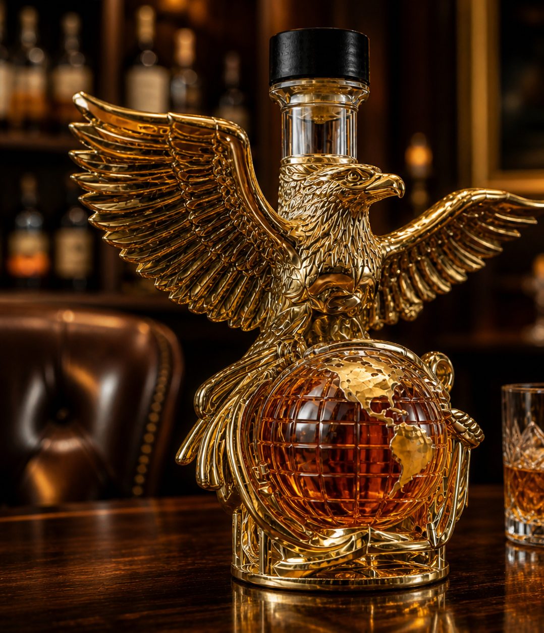 Soaring Eagle Whisky Decanter