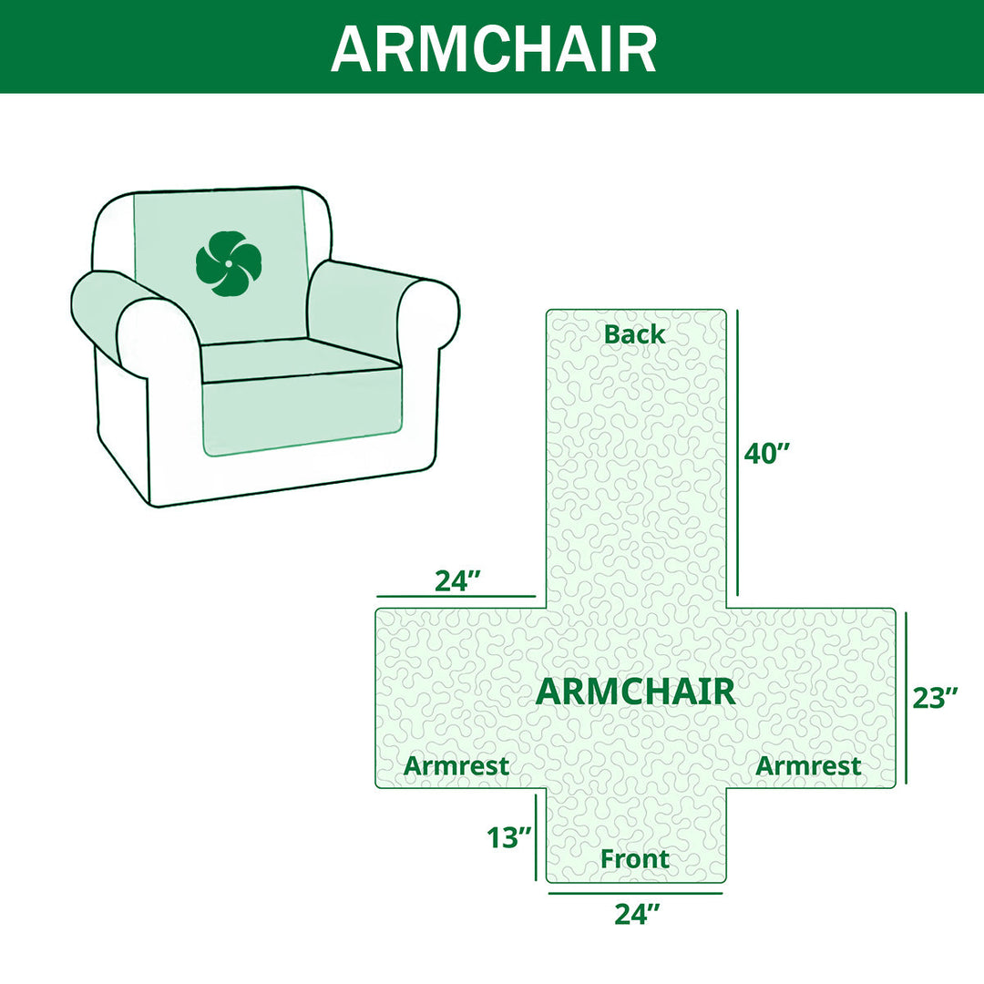 Quiet Home Quilted Sofa Cover NCU0DV9210