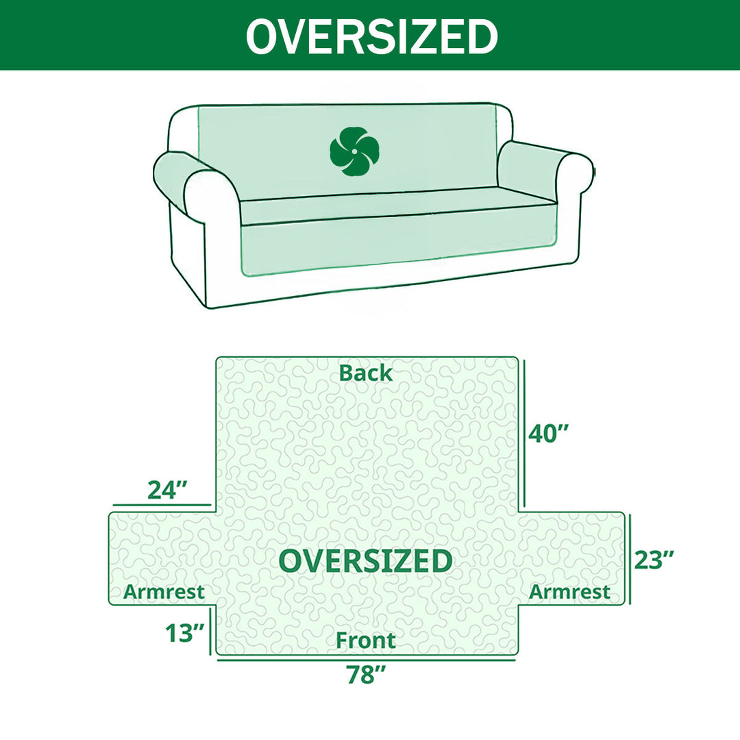 Festive Nights Quilted Sofa Cover NCU0PT9674