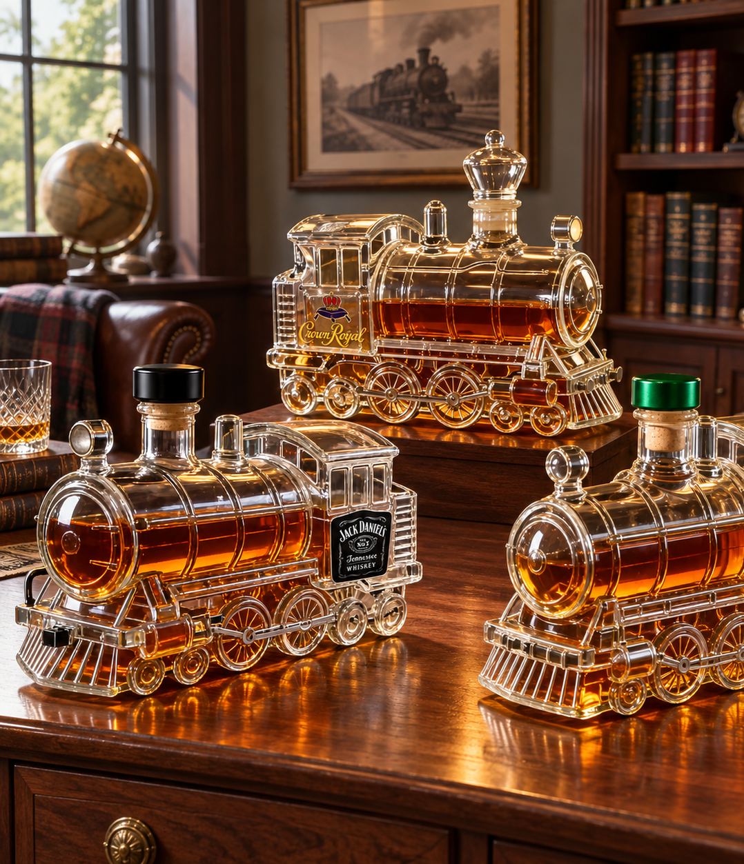 Steam Locomotive Whisky Decanter