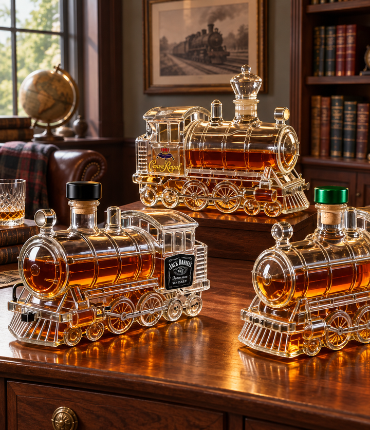Steam Locomotive Whisky Decanter