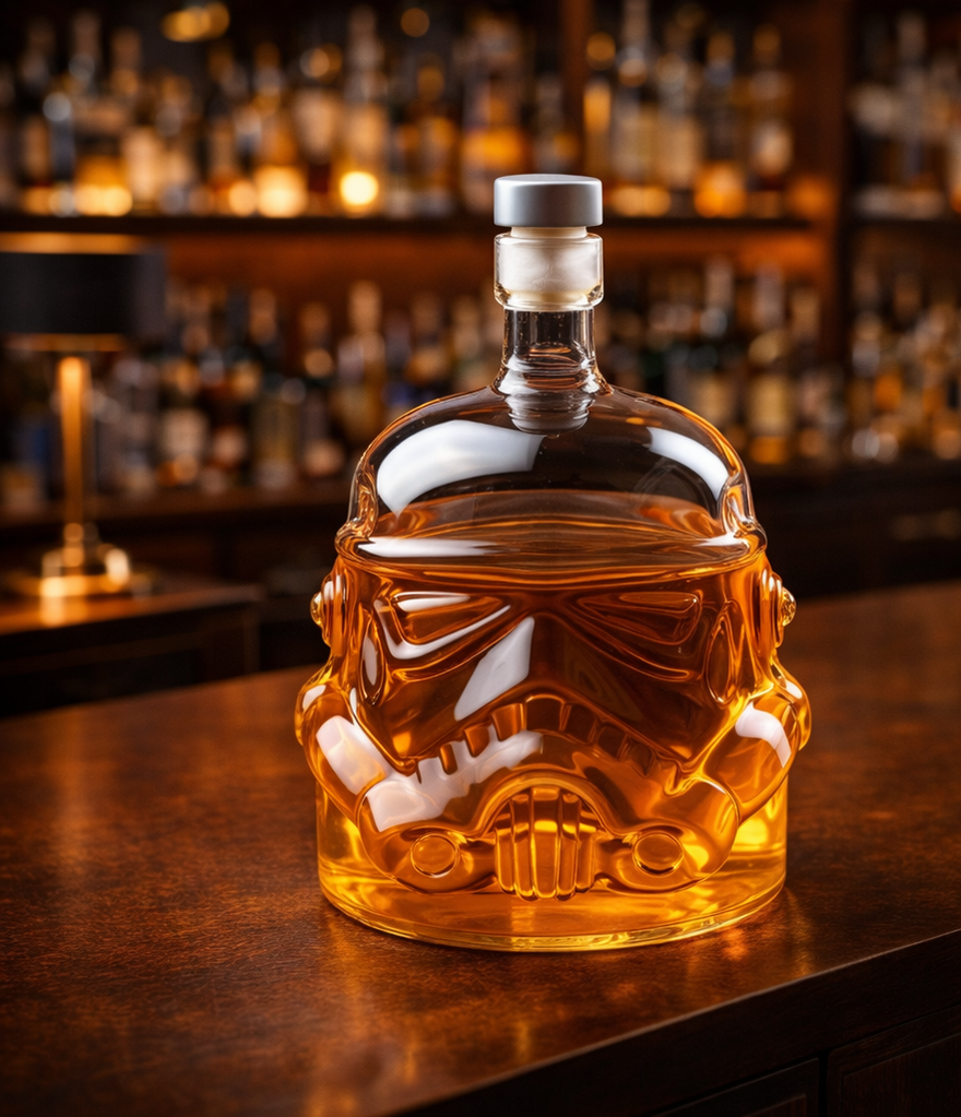 Stormtrooper Helmet Whisky Decanter & Glasses Set
