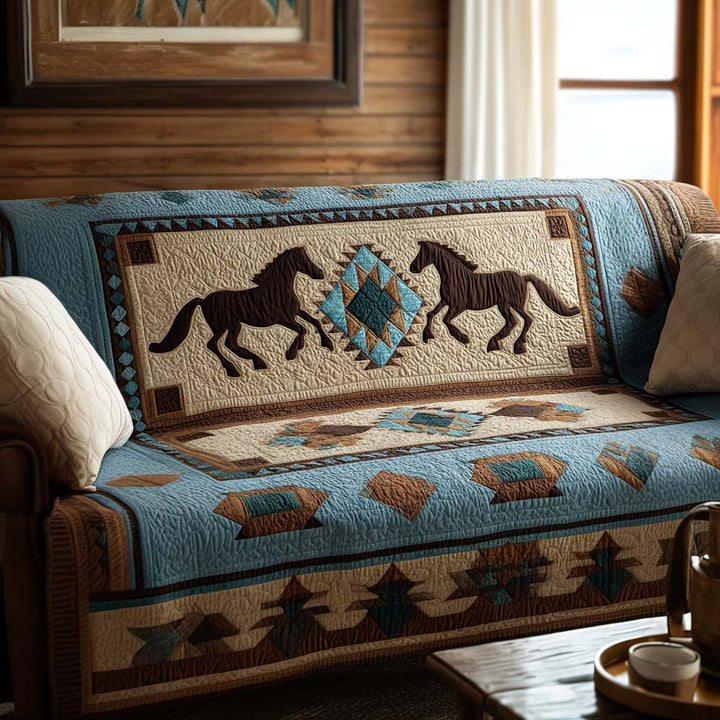 Native Quilted Sofa Cover NCU0VT284