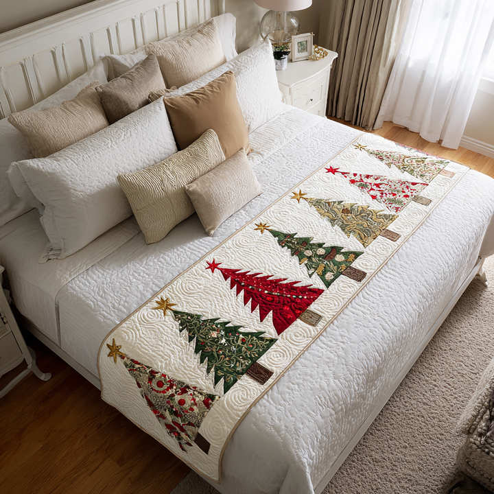 Winter Magic Quilted Bed Runner NCU0DK9920