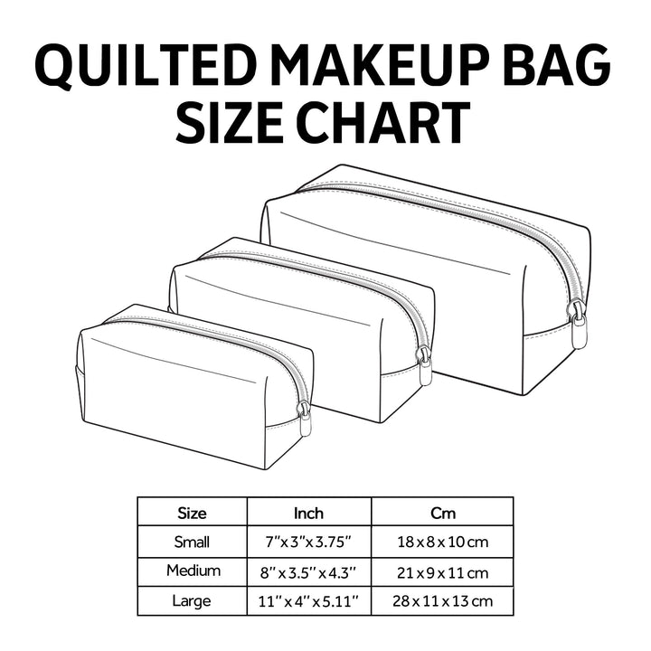 Hummingbird Meadow Quilted Makeup Bag NCU0DK10216